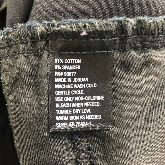 Worthington High-Rise Black Ankle Pants Size 12 Career Workwear Casual - Picture 10 of 11